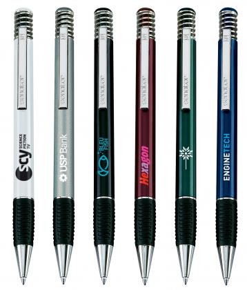 senator® Soft Spring polished push ball pen