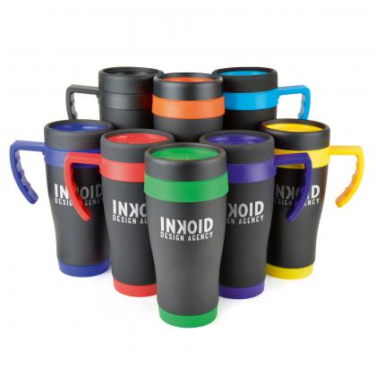 Oregon Black Travel Mug