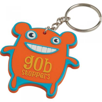 Soft PVC Keyring (70mm)