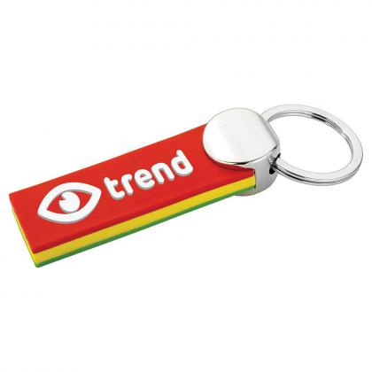 Soft PVC Sandwich Keyring