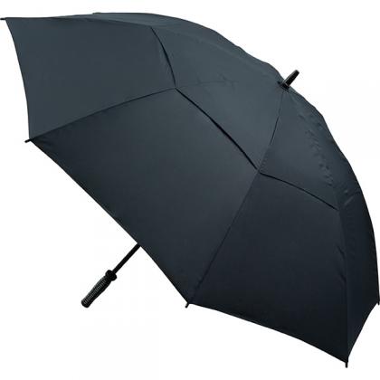 Vented Golf Umbrella (All Black)