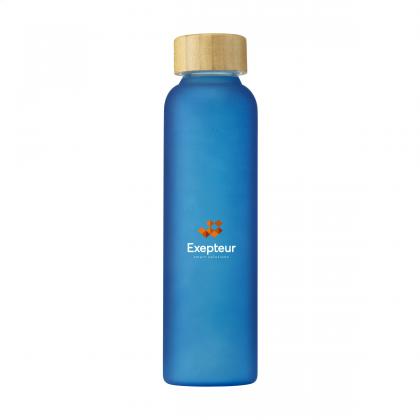 Frosty Glass Bottle 550 ml drinking bottle