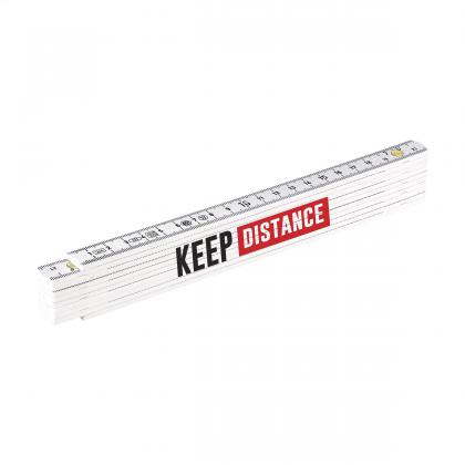 Metric folding ruler