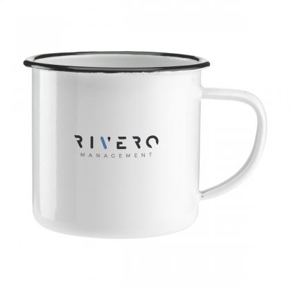 Retro Enamel Mug