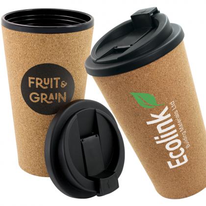 Cork Double Wall Travel Mug - 450ml