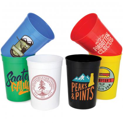 Plastic Stadium Cup (12oz/340ml/Half Pint)