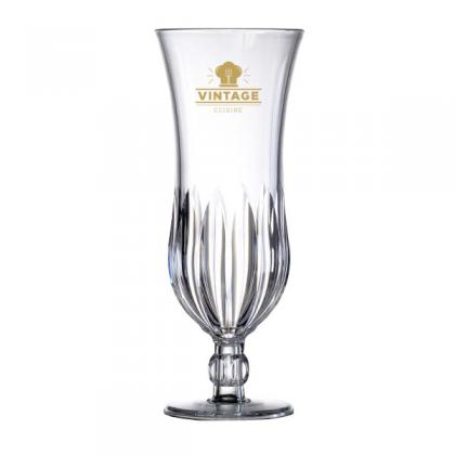 Premium Crystal Hurricane Glass - 370mm/13oz