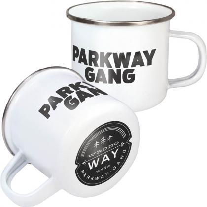 Premium Steel Rim Enamel Mugs 10oz/285ml