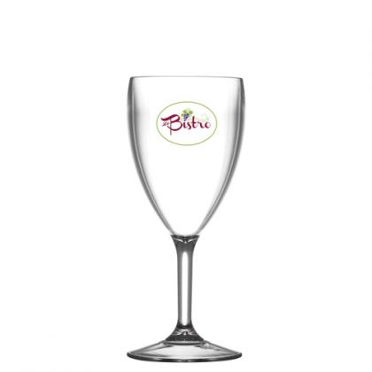 Reusable Plastic Wine Glass (175ml/9oz) - Polycarbonate