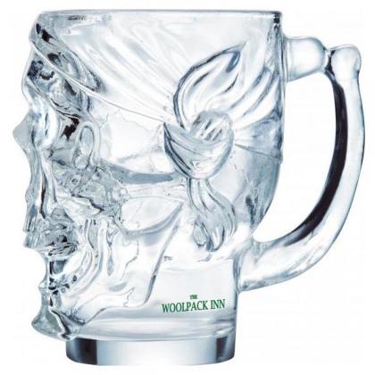 Skull Tankard Beer Glass (900ml/30.75oz)