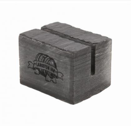 Slate Cube Mini Sign Holder (3X2.5cm)