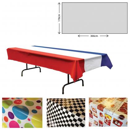 Wipeable PVC Tablecloth - 200x400cm