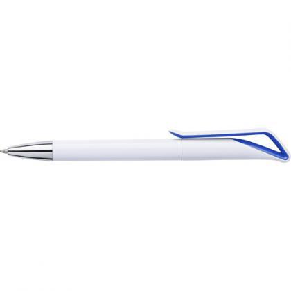 Ballpen with geometric neck (Blue)