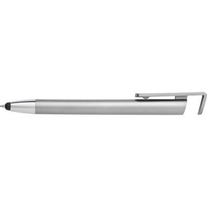 Ballpen with phone holder (Silver)