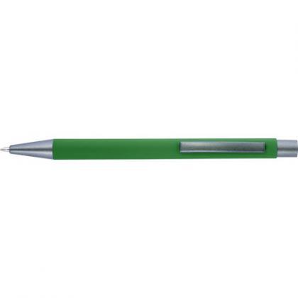 Ballpen with rubber finish (Green)