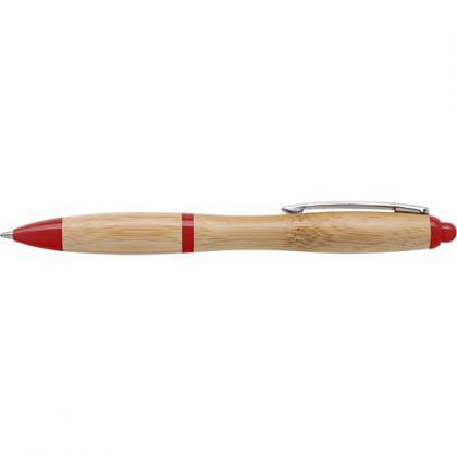 Bamboo ballpen (Red)