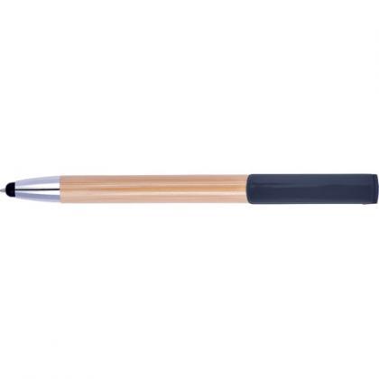 Bamboo ballpen and stylus (Black)