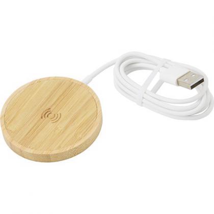 Bamboo wireless charger