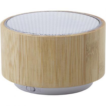 Bamboo wireless speaker