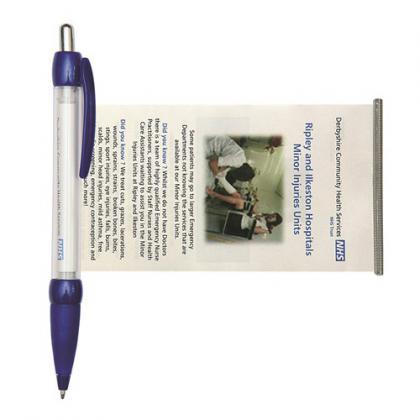 Banner message pen (Blue)