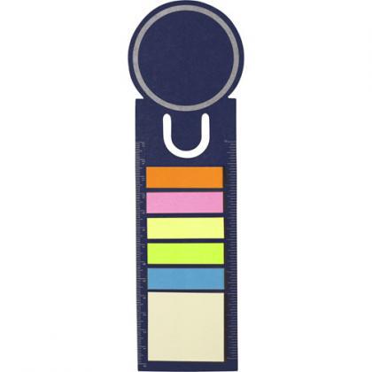 Bookmark and sticky notes (Blue)