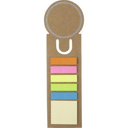 Bookmark and sticky notes (Brown)