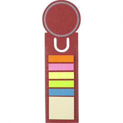 Bookmark and sticky notes (Red)