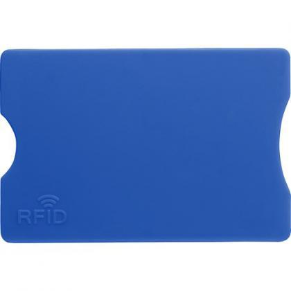 Card holder with RFID protection (Cobalt blue)