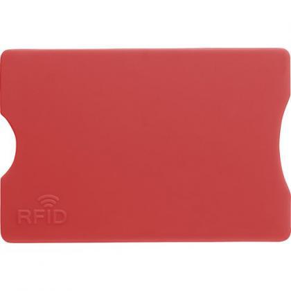 Card holder with RFID protection (Red)