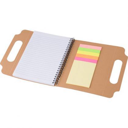 Cardboard notebook