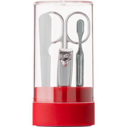 Case with manicure set (Red)