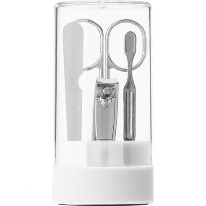 Case with manicure set (White)