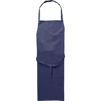 Cotton apron (Blue)