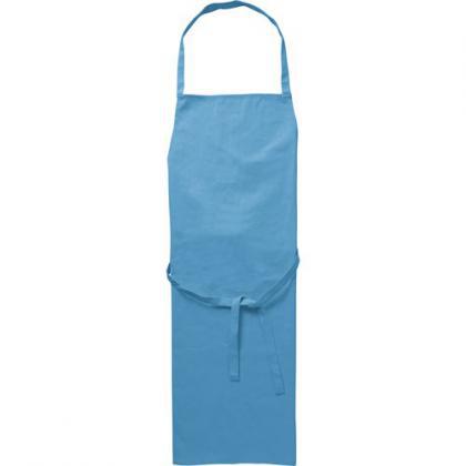 Cotton apron (Light blue)