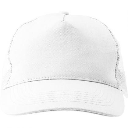 Cotton twill and cap (White)