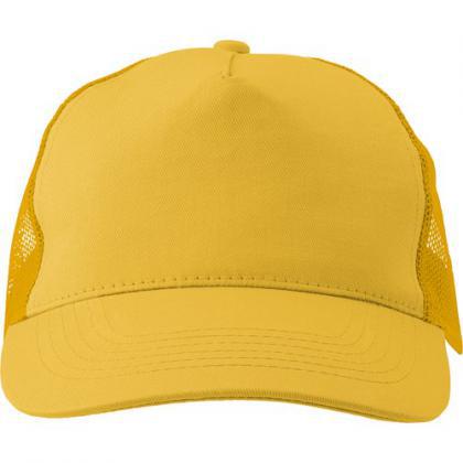 Cotton twill and cap (Yellow)