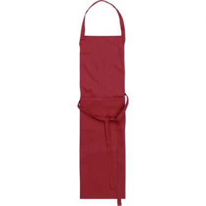 Cotton with polyester apron (Burgundy)