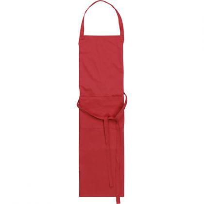 Cotton with polyester apron (Red)