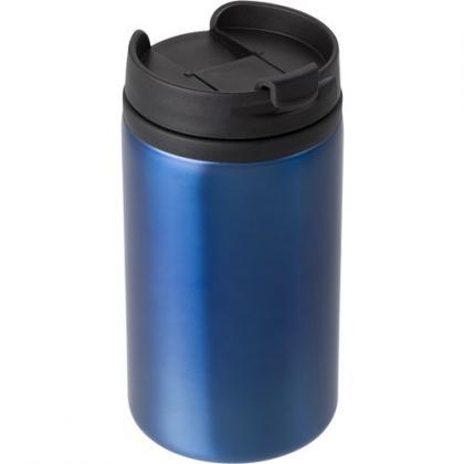 Double walled steel thermos cup (300ml) (Cobalt blue)