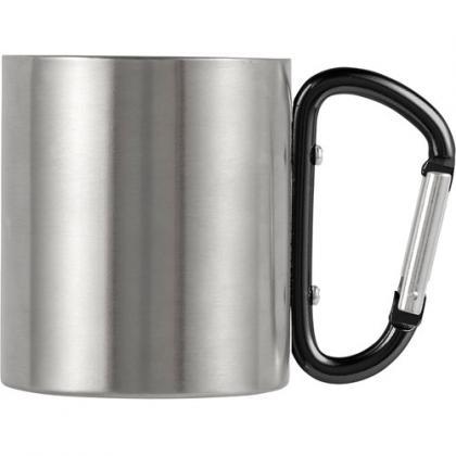 Double walled steel travel mug (200 ml)