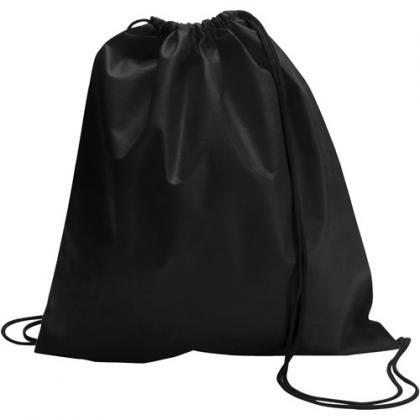 Drawstring backpack (Black)