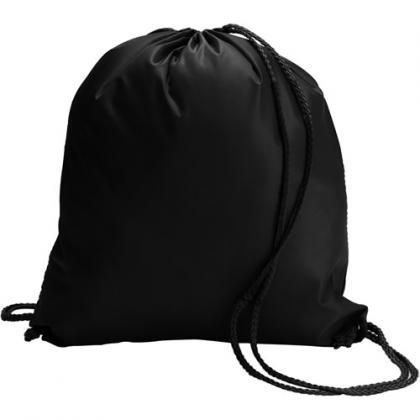 Drawstring backpack (Black)