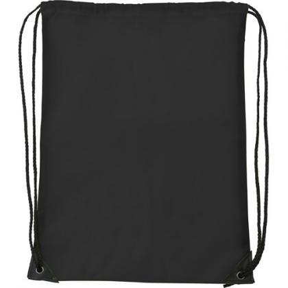 Drawstring backpack (Black)