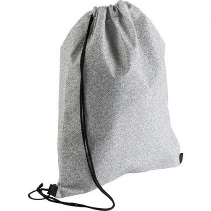 Drawstring backpack (Black)