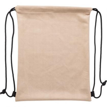 Drawstring backpack (Khaki)