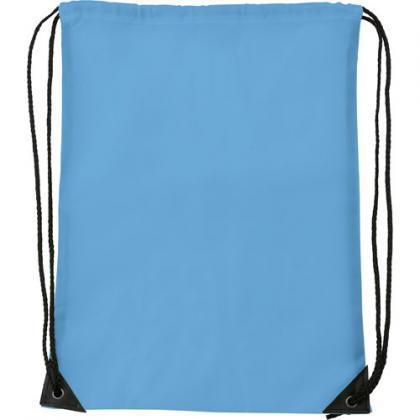 Drawstring backpack (Light blue)