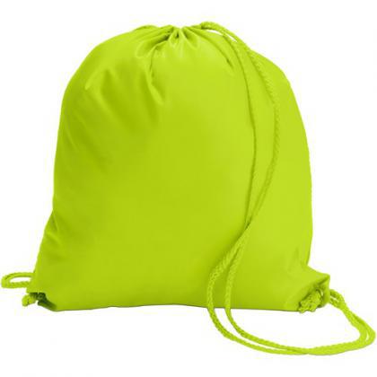 Drawstring backpack (Lime)