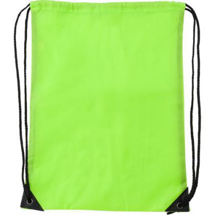 Drawstring backpack (Lime)