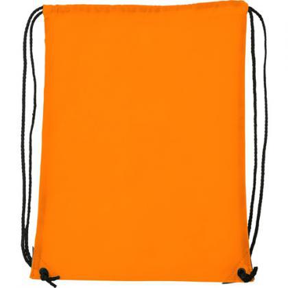 Drawstring backpack (Neon orange)