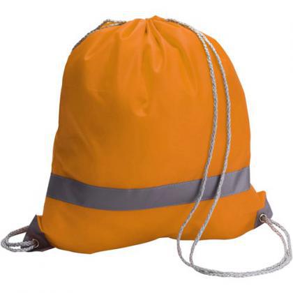 Drawstring backpack (Orange)